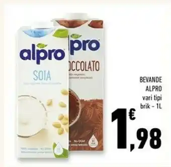 Conad Alpro Latte di soia offerta
