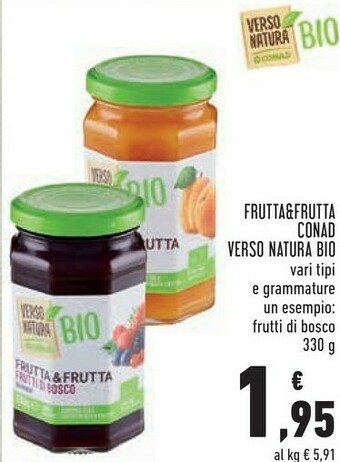 Conad Rigoni Di Asiago - Fior Di Frutta Frutti Di Bosco Bio 330 G(ml) offerta