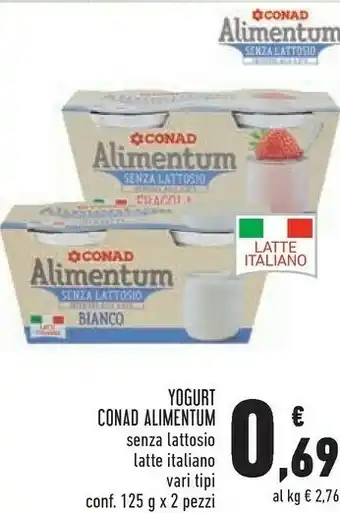 Conad Conad - Bianco Alimentum Conad 250 G(ml) offerta