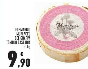 Conad Toniolo Casearia Formaggio Morlacco Del Grappa offerta