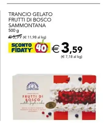 Esselunga Sammontana Torta gelato offerta