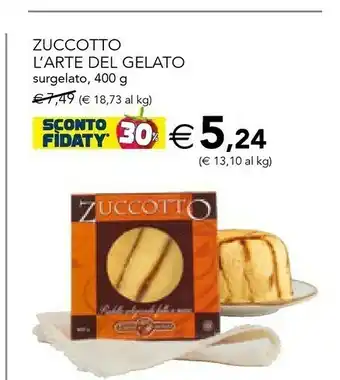 Esselunga L'arte del gelato Baccalà offerta