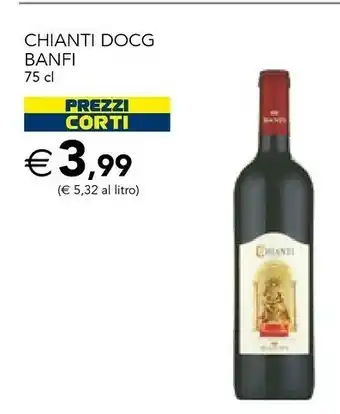 Esselunga Banfi Chianti offerta