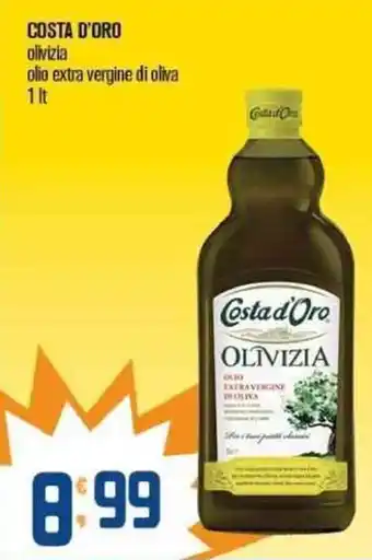 Ottimo Market COSTA D'ORO olivizia olio extra vergine di oliva 1 lt offerta