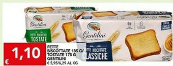 TuoDi Gentilini Fette biscottate offerta
