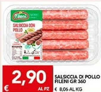 TuoDi Fileni Salsicce offerta