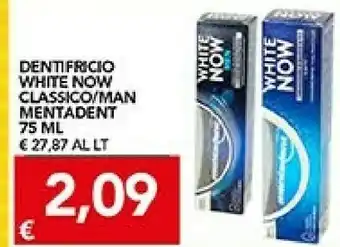 TuoDi Mentadent Dentifricio offerta