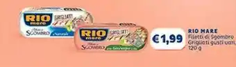 TuoDi Rio Mare Filetti di sgombro offerta