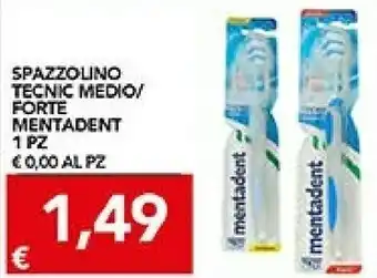 TuoDi Mentadent Spazzolino da denti offerta