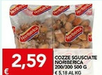 TuoDi Noribèrica Cozze offerta