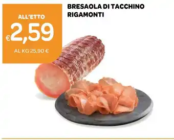 Ekom BRESAOLA DI TACCHINO RIGAMONTI offerta