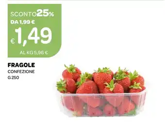 Ekom FRAGOLE CONFEZIONE G 250 offerta