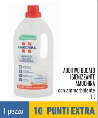 Conad Amuchina Additivo Bucato Igienizzante con Ammorbidente 1 l offerta