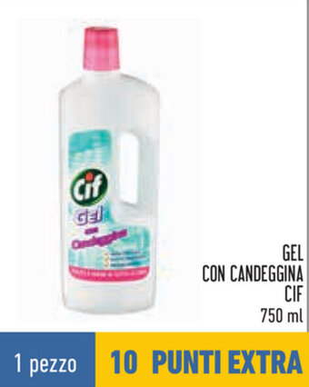 Conad Cif Gel con Candeggina 750 ml offerta