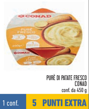 Conad Conad Purè Di Patate Fresco conf. da 450 g offerta