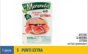 Conad La Merenda Citterio Affettati offerta