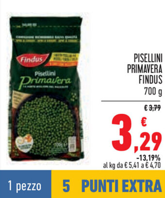 Conad Findus Pisellini Primavera 700 g offerta