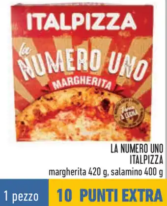 Conad Italpizza La Numero Uno Margherita 420 g, Salamino 400 g offerta