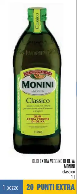 Conad Monini Olio Extra Vergine Di Oliva Classico 1 l offerta