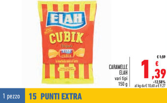 Conad Elah Caramelle vari tipi 150 g offerta