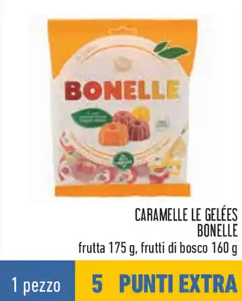 Conad Bonelle Caramelle Le Gelées Frutta 175 g, Frutti di Bosco 160 g offerta