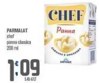 Ottimo Market PARMALAT chef panna classica 200 ml offerta