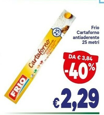 A&O Frio Cartaforno Antiaderente 25 Metri offerta