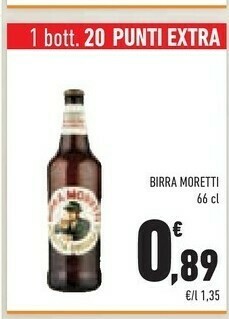 Conad Superstore Moretti Birra offerta