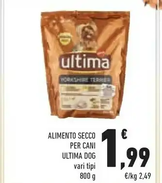 Conad Ultima Dog Alimento Secco Per Cani offerta