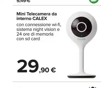 Calex Mini Telecamera Da Interno