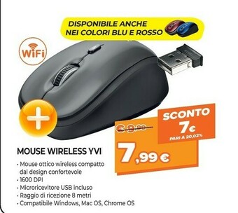 Expert Trust Mouse Wireless YVI offerta