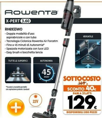 Expert Rowenta RH6933WO Non Classificato offerta