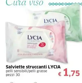 Famila Lycia Salviette Struccanti offerta