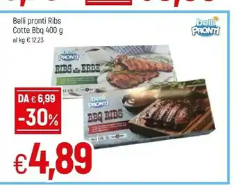 Famila Belli pronti Ribs Cotte Bbq offerta