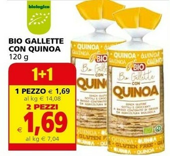 Il Gigante Bio Gallette Con Quinoa offerta