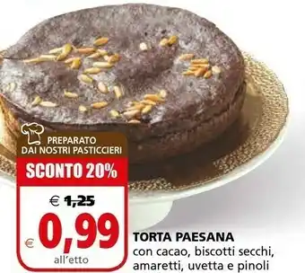 Il Gigante Torta Paesana Con Cacao offerta