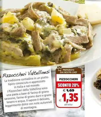 Il Gigante Valtellina Pizzoccheri offerta