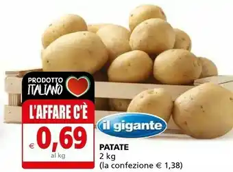 Il Gigante Il Gigante Patate offerta