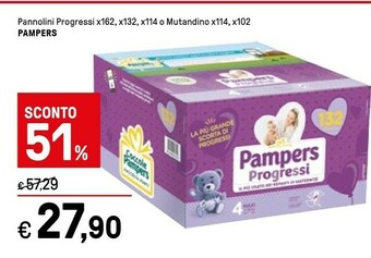 Iper La Grande Pampers Pannolini Progressi offerta