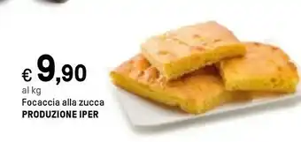 Iper Focaccia Alla Zucca