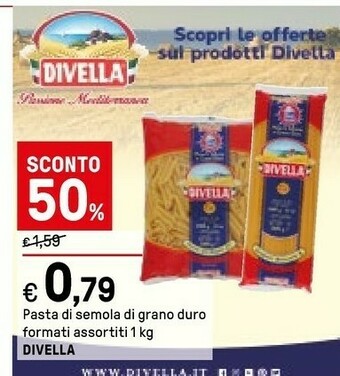 Iper La Grande Divella Pasta Di Semola Di Grano Duro offerta