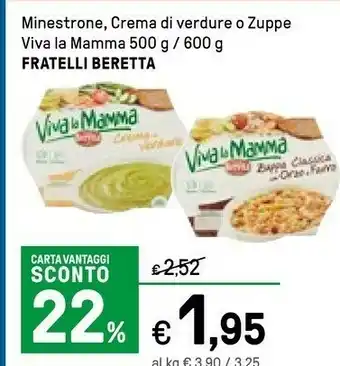 Iper La Grande Fratelli Beretta Minestrone offerta