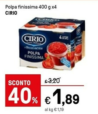 Cirio Polpa Finissima