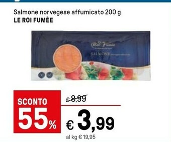 Iper La Grande Le Roi Fumèe Salmone Norvegese Affumicato offerta
