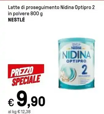 Iper La Grande Nestlè Latte Di Proseguimento Nidina Optipro 2 In Polvere offerta