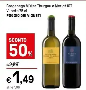 Il poggio dei vigneti Merlot Veneto 750 G(ml)