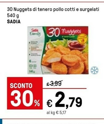 Sadia Family - 30 Nuggets 540 G(ml)