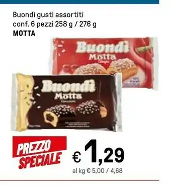 Iper La Grande Motta Buondì Gusti Assortiti offerta