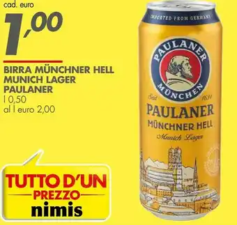 Italmark Paulaner Birra offerta