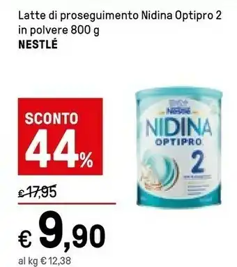 Iper La Grande Nestlè Latte Di Proseguimento Nidina offerta